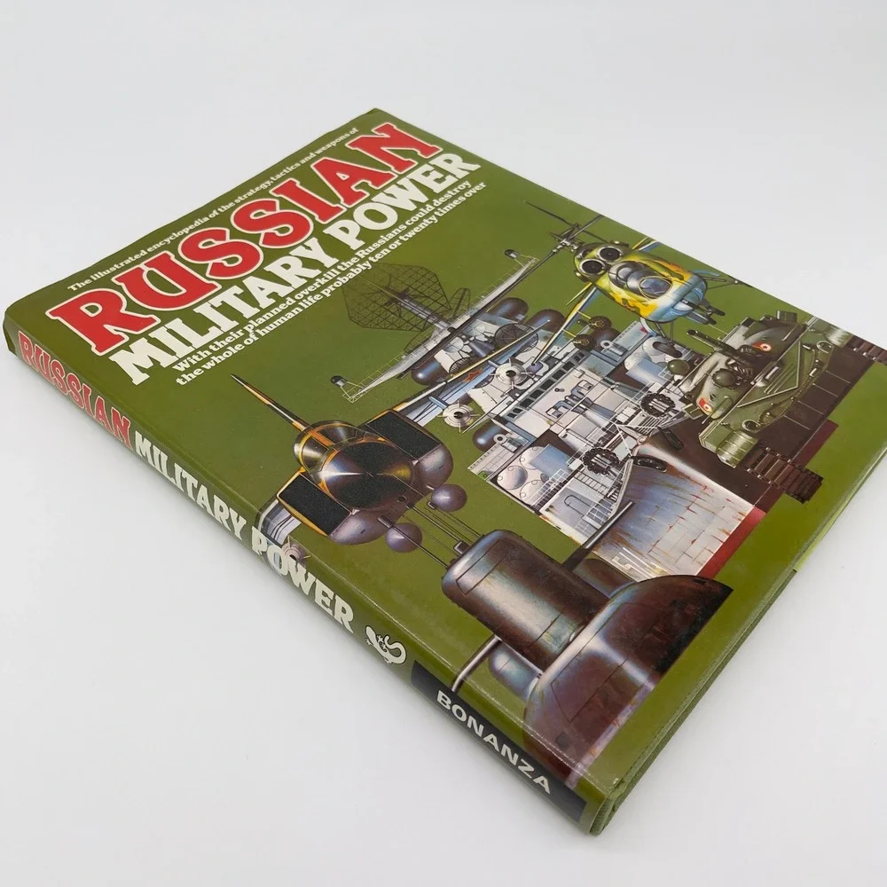 Vintage Russian Military‎ Power Bonanza Books 1982 Hardcover Illustrated History